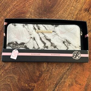 NIB Rampage Marble Patterned Wallet